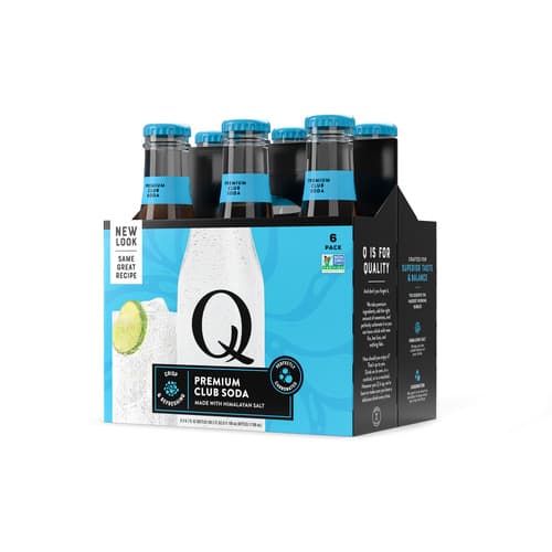 Q Drinks • Club Soda Glass