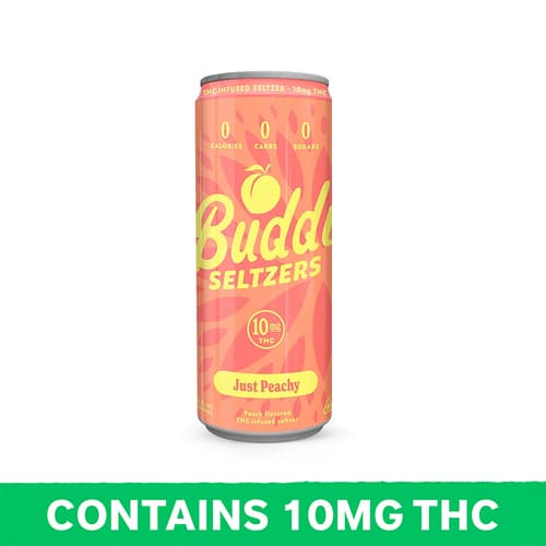 Just Peachy Seltzer 10mg Delta 9 Single Can