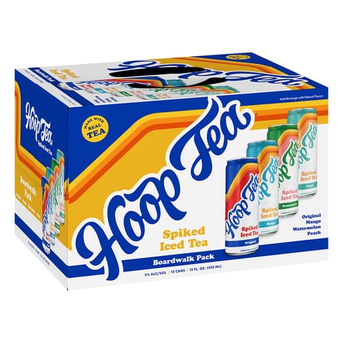 Hoop Tea Hard Iced Tea Variety • 12pk Can