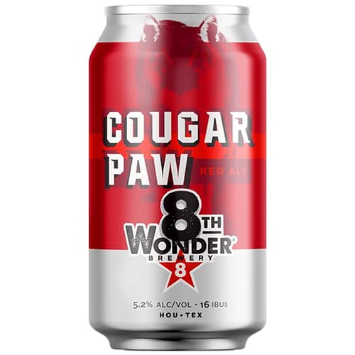 8th Wonder Cougar Paw Red Ale • Cans