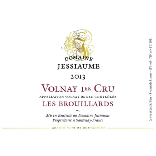 Jessiaume Volnay 1er Dru Brouillards