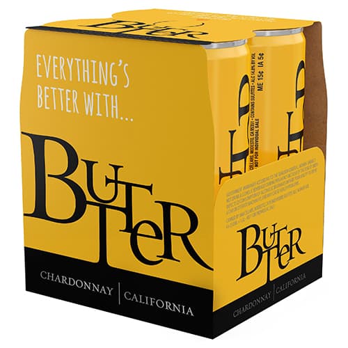 Jam Cellars Butter Chardonnay 4pk Cans