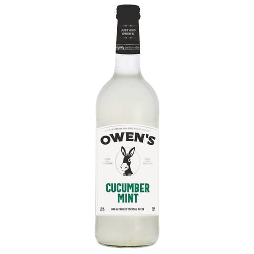 Sparkling Cucumber Mint Bottle