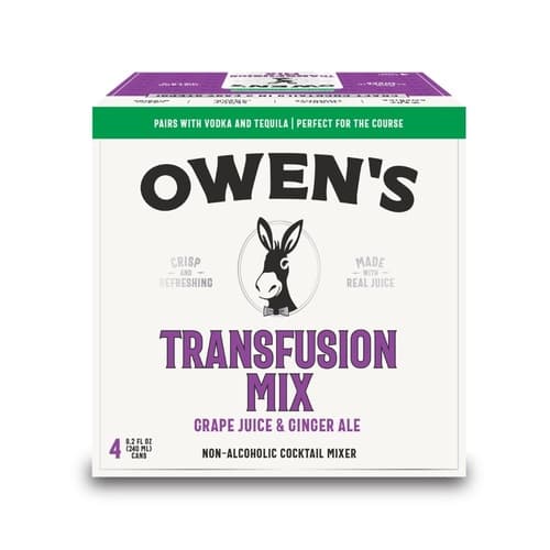 Owen's Transfusion Mix 4pk Cans