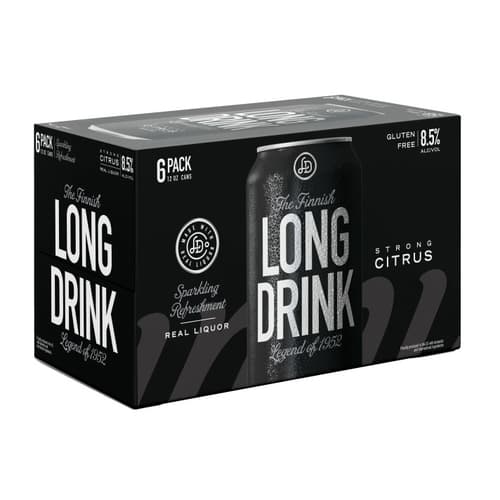 Long Drink Strong Cocktail 17 Proof 6pk-355ml