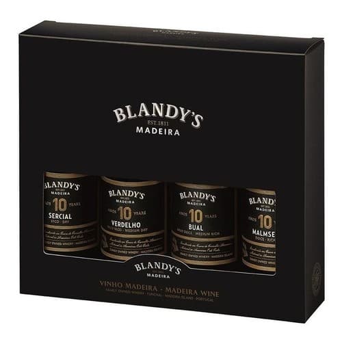 Blandy's Madeira 10 Year Variety 4 Pack