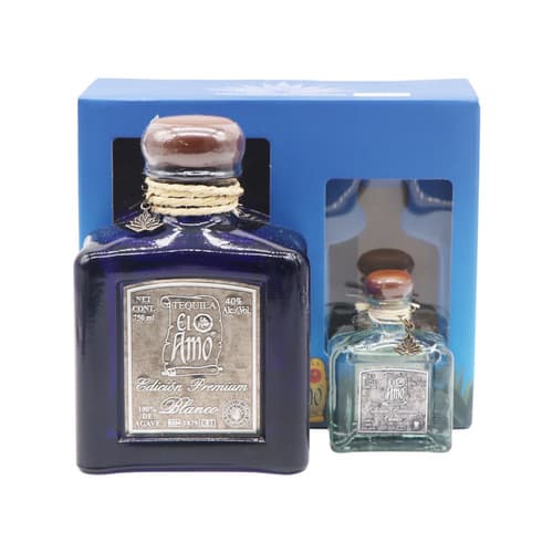 El Amo Tequila • Premium Silver Gift Set